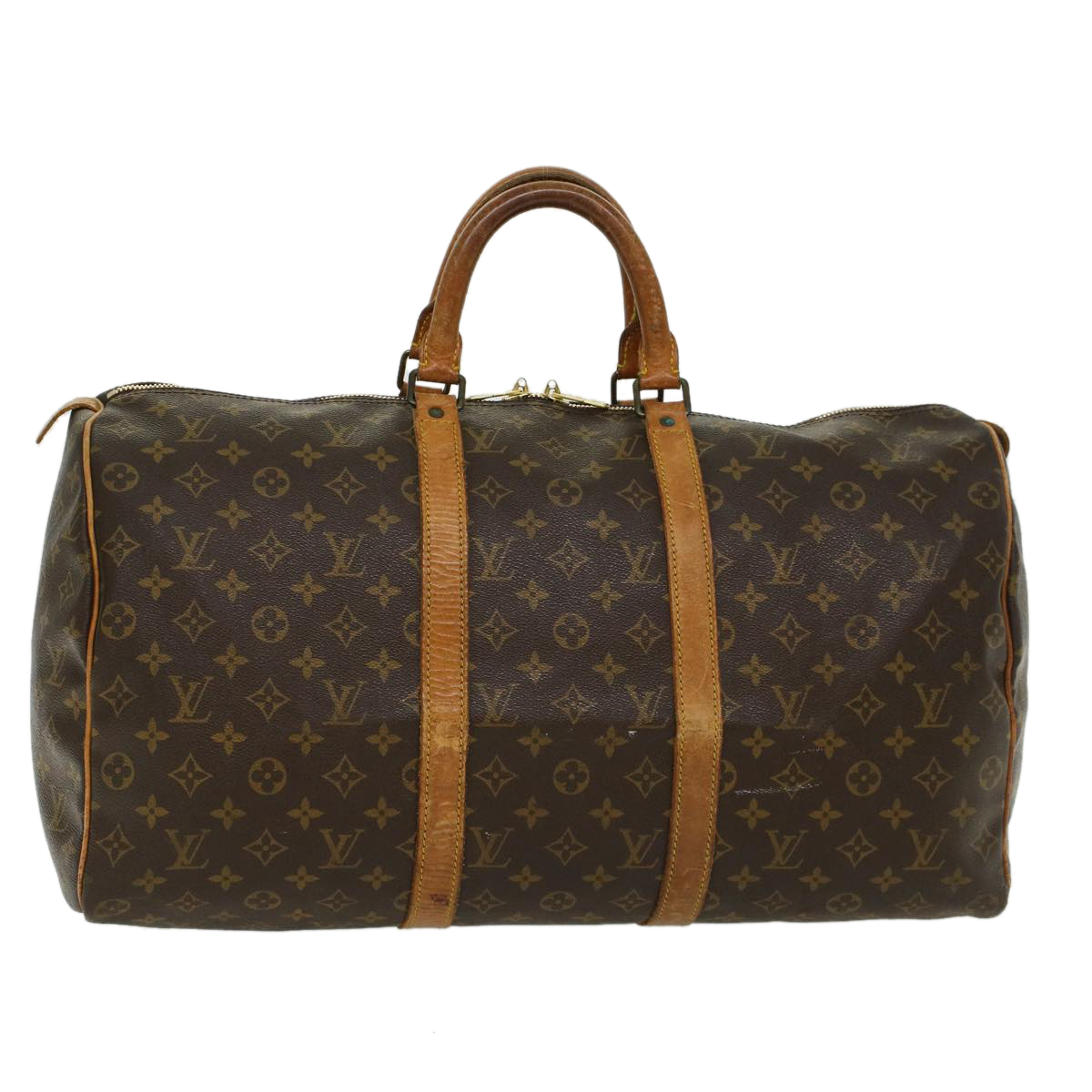 Louis Vuitton Monogram Keepall 50 Boston Bag M41426 Lv Auth 46927